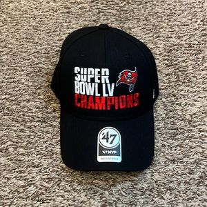 Tampa Bay Buccaneers Super Bowl LV Champions Adjustable Cap
